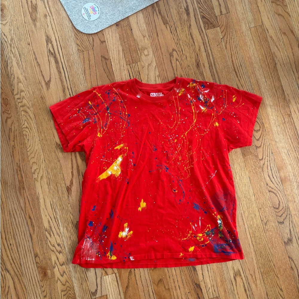 Big Bud Press Many Colors Paint Splatter Shirt